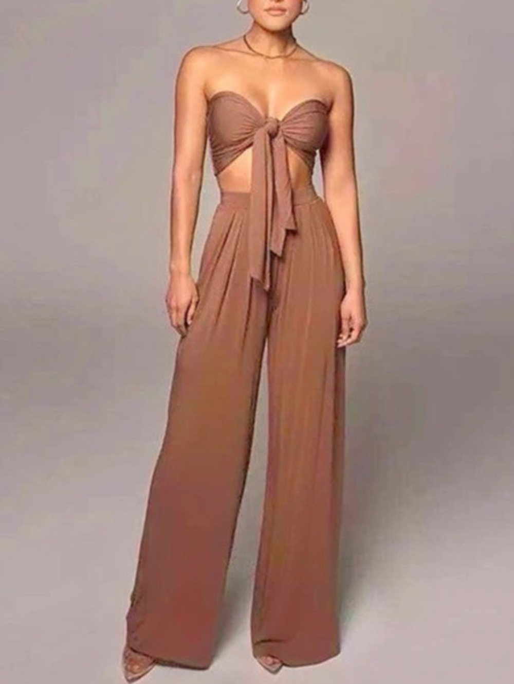 CHOCOLATE TORY TWO PIECE SET - Small